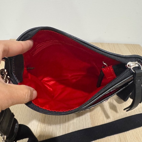 Coach Poppy Tartan Plaid Glitter Signature Vintage Y2K Crossbody Bag - Picture 6 of 10